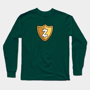 Shielded Zcash Long Sleeve T-Shirt